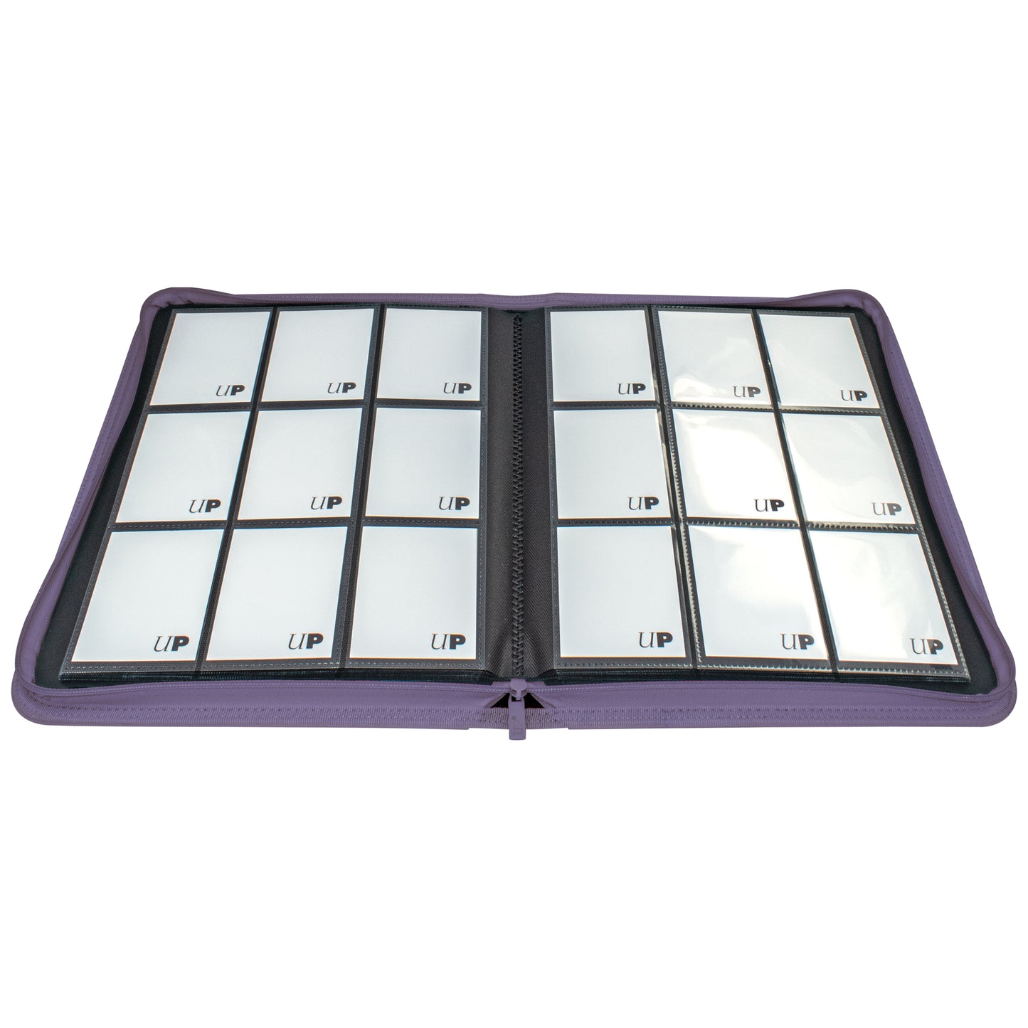VIVID: Ultra PRO 9-Pocket PRO Binder Zippered Purple