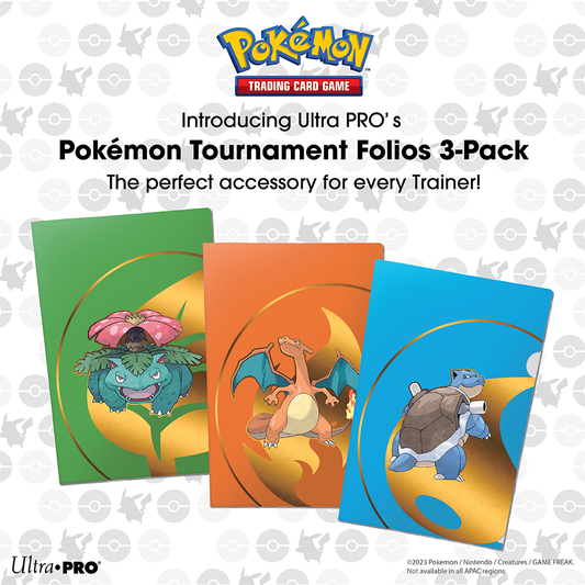 Ultra PRO Pokemon Tournament Folio 3-Pack