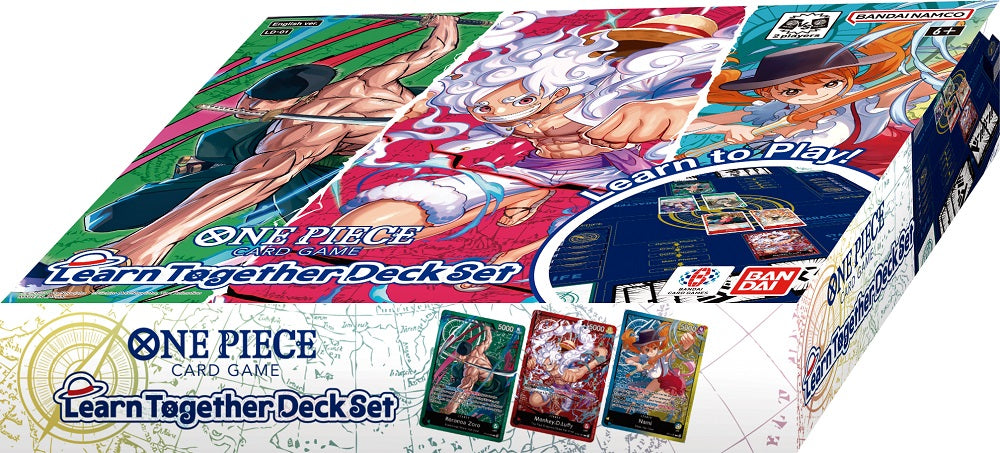 One Piece Card Game Learn Together Let's Play Deck Set [LD-01]