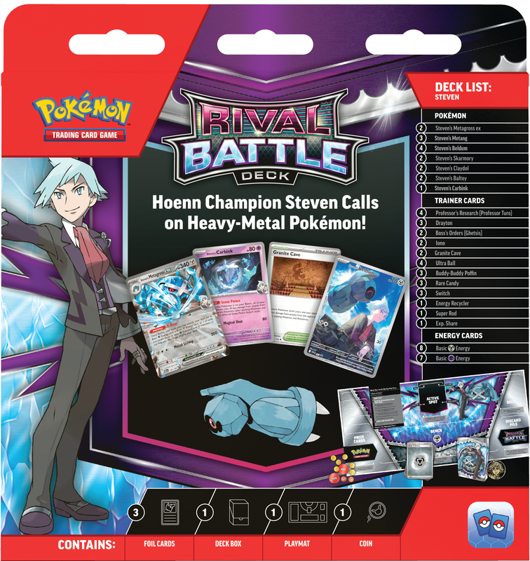 Pokemon TCG: Rival Battle Deck (Destined Rivals) | Steven