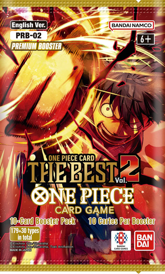 one piece the best vol 2 booster box PRB-02 Vol.2 (Japanese) JapHunter art illustrations have been created for this pack One Piece PRB02 - The