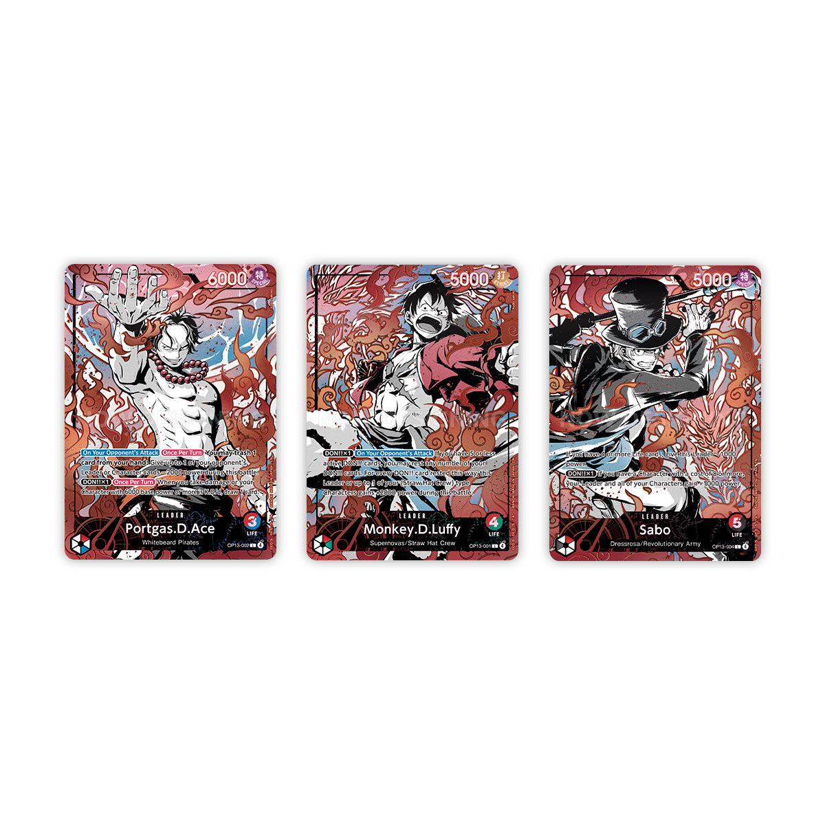One Piece English Version 3rd Anniversary Set