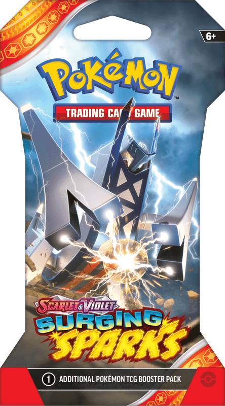 Scarlet & Violet: Surging Sparks - Sleeved Booster Pack (PRE-ORDER)