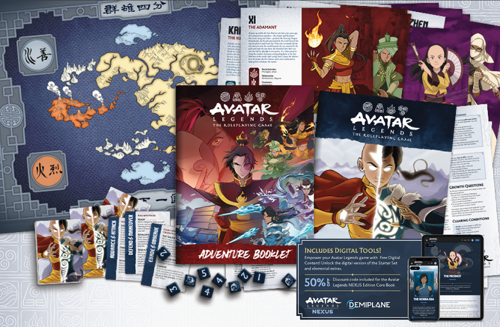 Avatar Legends: The Roleplaying Game Starter Set