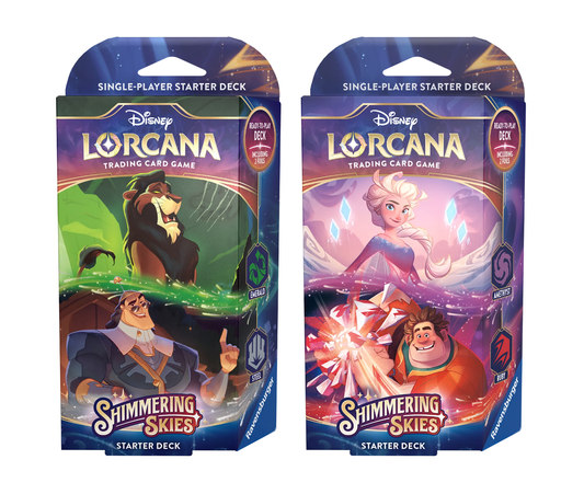 Disney Lorcana: Shimmering Skies - Starter Deck (PRE-ORDER)