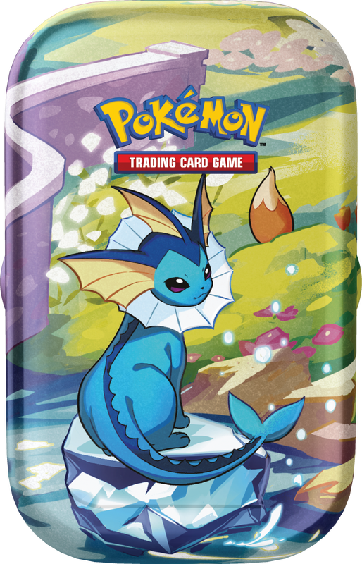 Scarlet & Violet: Prismatic Evolutions | Mini Tin - Vaporeon