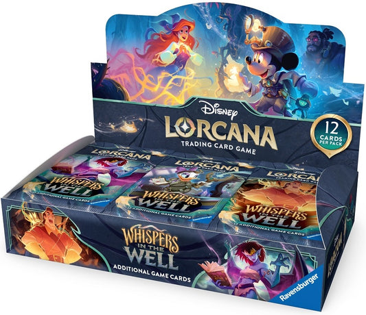 Disney Lorcana Whispers in the Well Booster Box