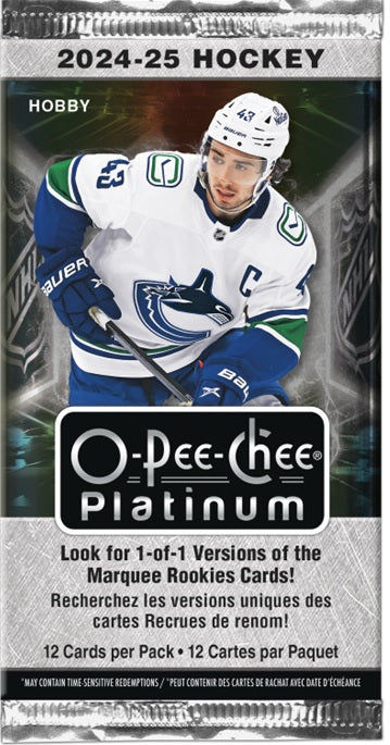 Upper Deck | 2024-25 O-Pee-Chee Platinum Hockey Hobby Pack