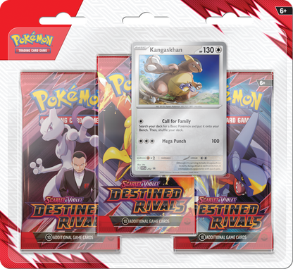 Scarlet & Violet | Destined Rivals | 3-Pack Blister