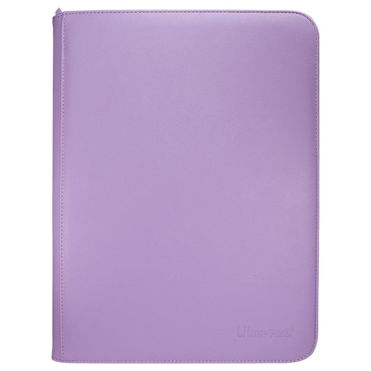 VIVID: Ultra PRO 9-Pocket PRO Binder Zippered Purple