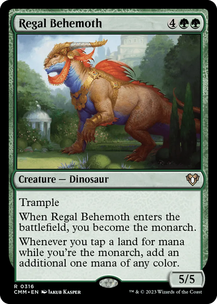 Regal Behemoth [Commander Masters] - Emmett's ToyStop