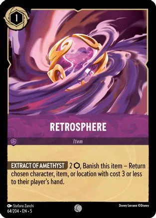 Retrosphere (64/204) Cold Foil - Shimmering Skies - Emmett's ToyStop