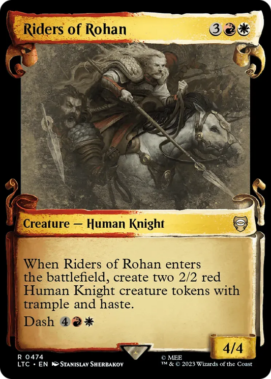 Riders of Rohan [The Lord of the Rings: Tales of Middle-Earth Commander Showcase Scrolls] - Emmett's ToyStop