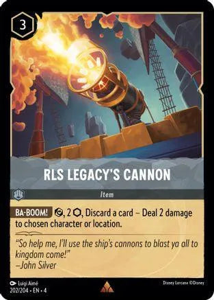 RLS Legacy's Cannon (202/204) Cold Foil - Ursulas Return - Emmett's ToyStop