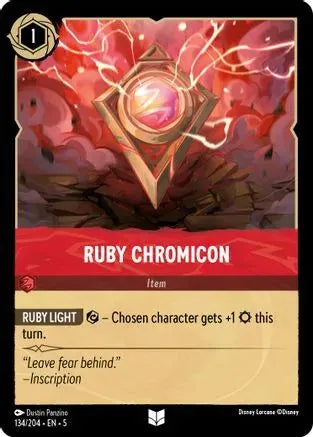 Ruby Chromicon (134/204) Cold Foil - Shimmering Skies - Emmett's ToyStop