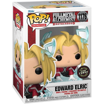 Funko Pop! Full Metal Alchemist Brotherhood Edward Elric Limited Edition #1176 (Glowing Chase)