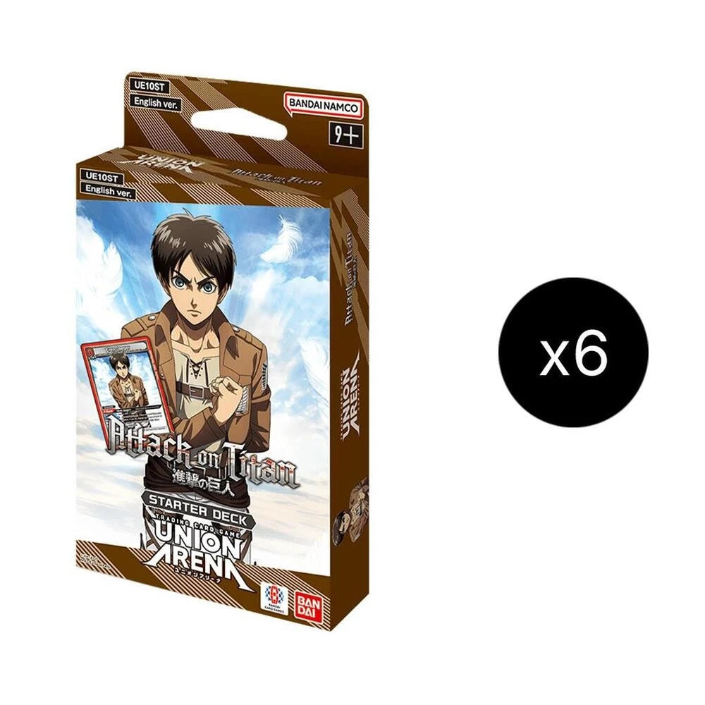 Attack on Titan Starter Deck Display (Box of 6)