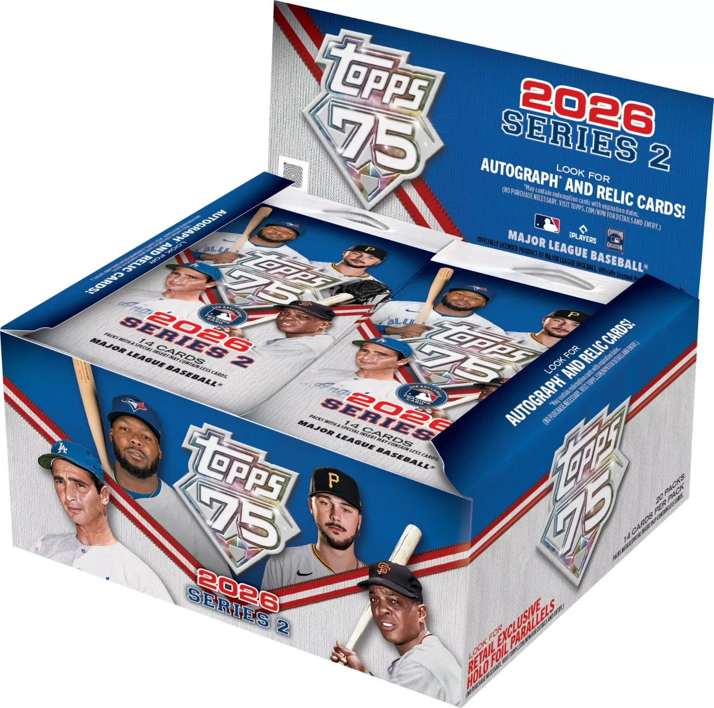 2026 Topps Baseball Series 2 Display Box