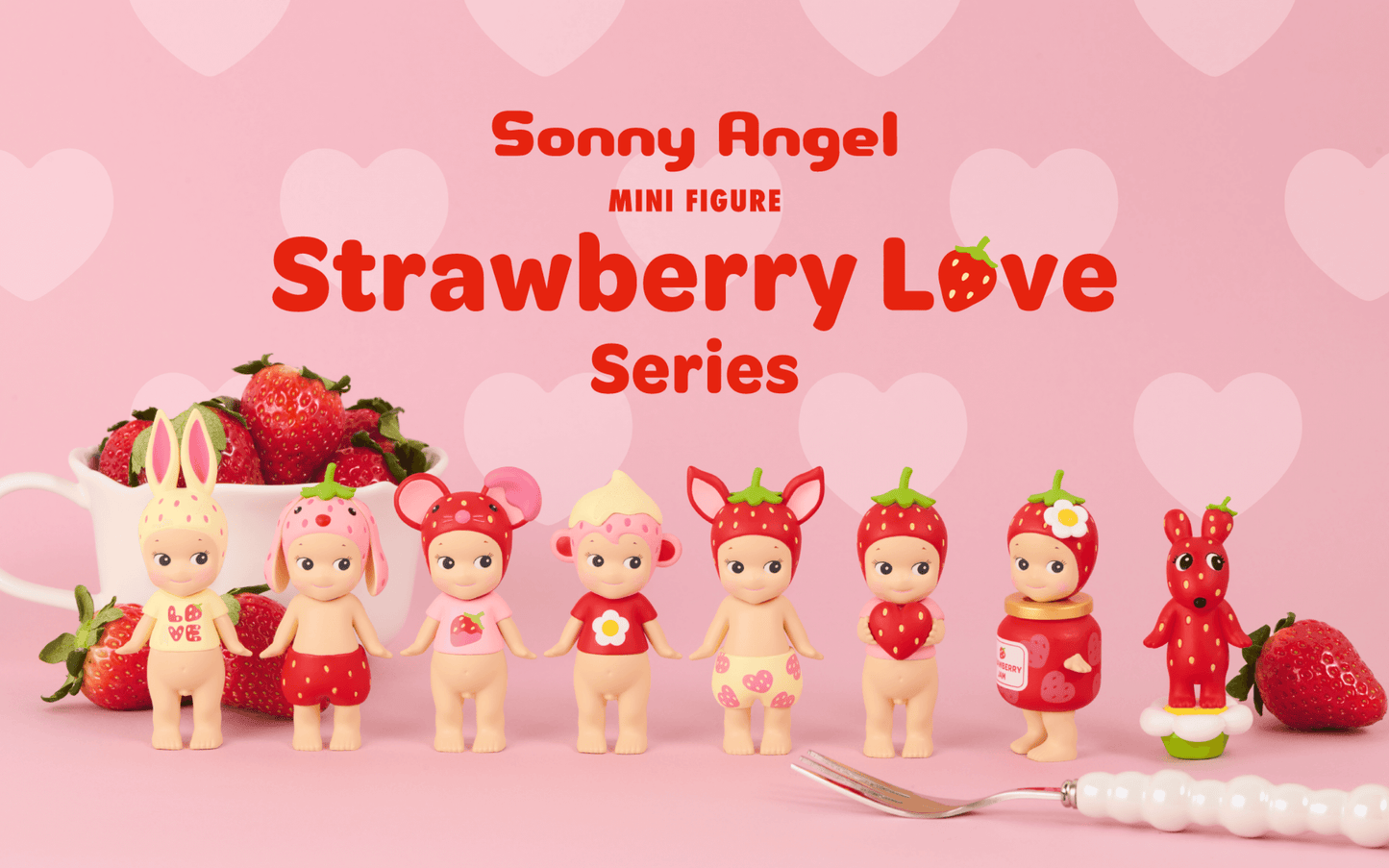 Sonny Angel Strawberry Love Mini-Figure