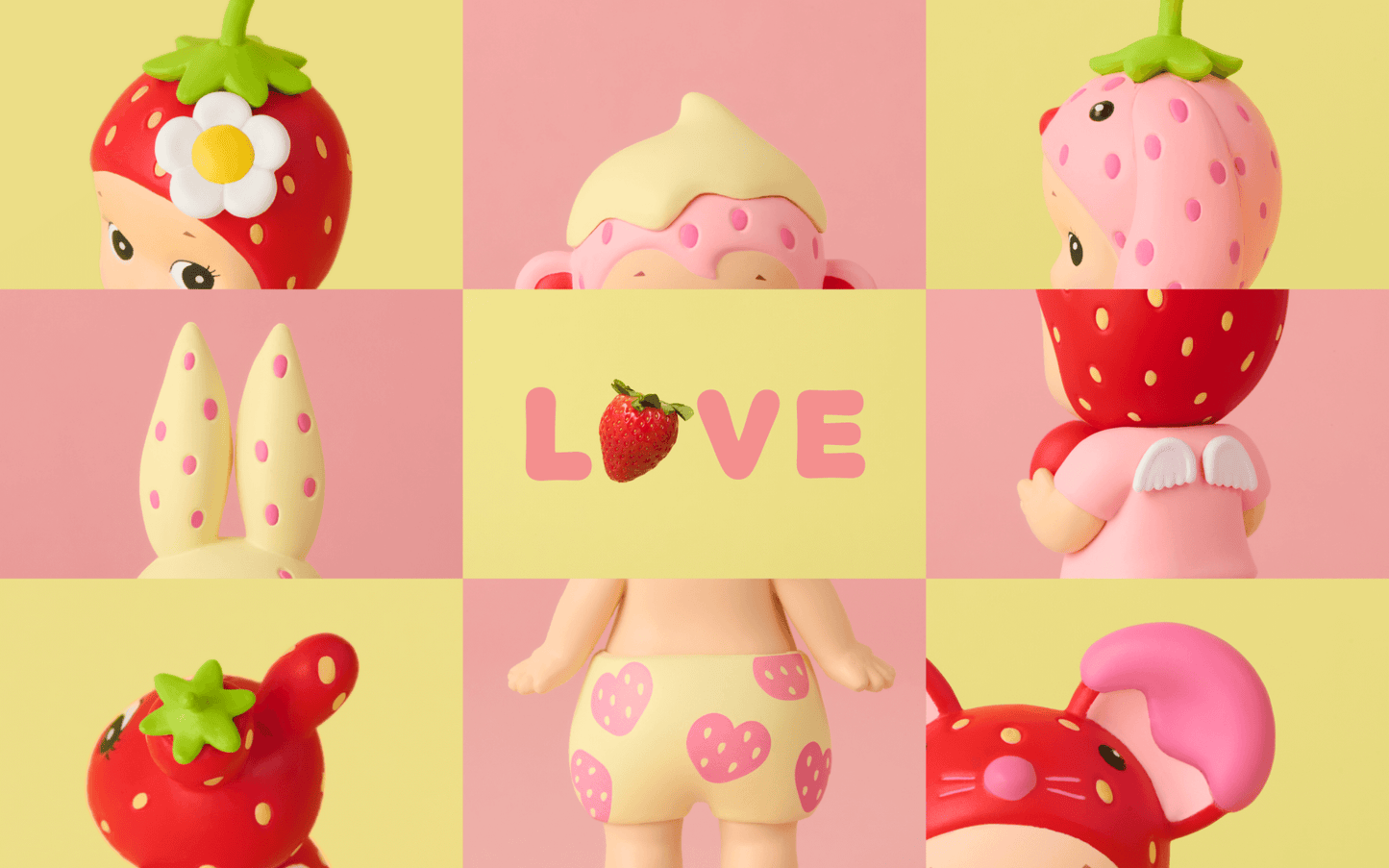 Sonny Angel Strawberry Love Mini-Figure