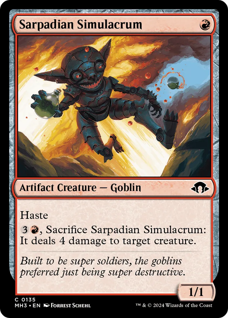 Sarpadian Simulacrum (MH3-135) - [Modern Horizons 3] - Emmett's ToyStop