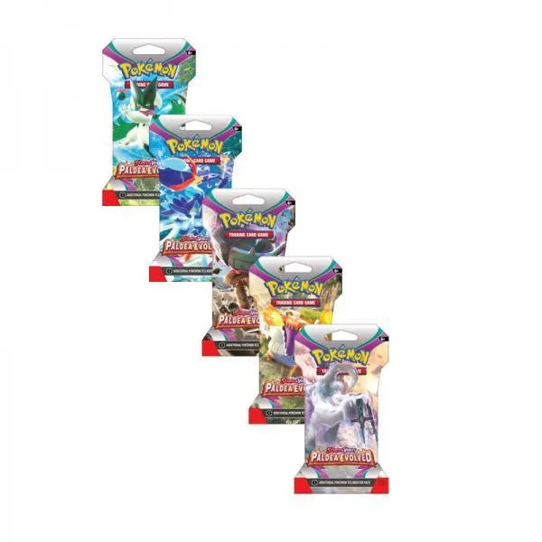 Scarlet & Violet: Paldea Evolved - 24 Sleeved Booster Pack Bundle - Emmett's ToyStop