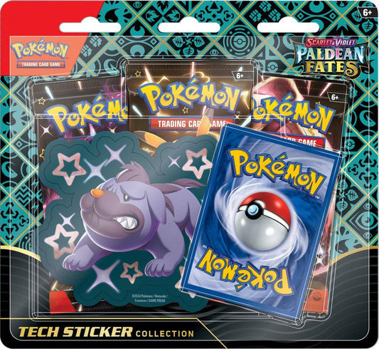 Scarlet & Violet: Paldean Fates - Tech Sticker Collection (Maschiff) - Emmett's ToyStop