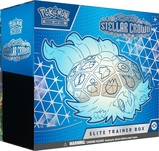 Scarlet & Violet: Stellar Crown - Elite Trainer Box (PRE-ORDER) - Emmett's ToyStop