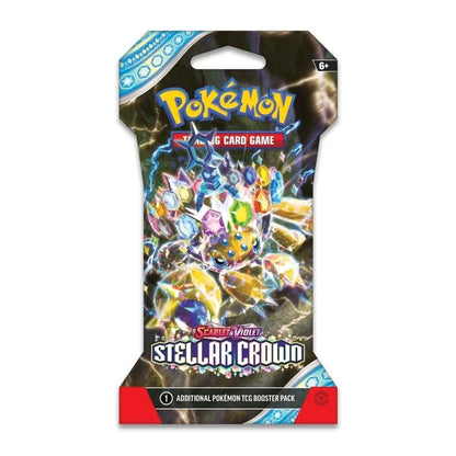 Scarlet & Violet: Stellar Crown - Sleeved Booster Pack (PRE-ORDER) - Emmett's ToyStop