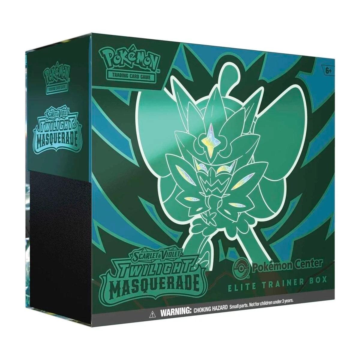 Scarlet & Violet: Twilight Masquerade - Elite Trainer Box (Pokemon Center Exclusive) - Emmett's ToyStop