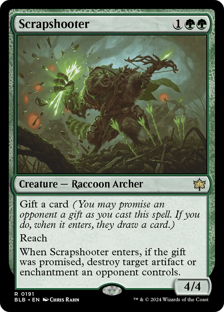 Scrapshooter (BLB-191) - [Bloomburrow] Foil - Emmett's ToyStop