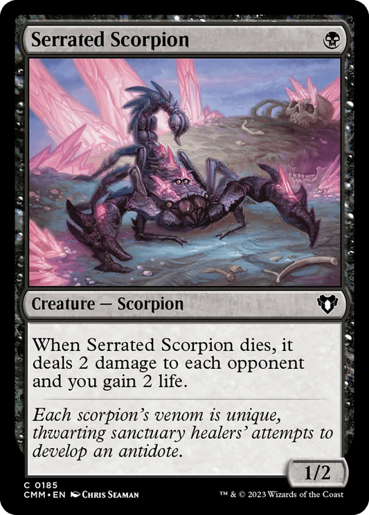 Serrated Scorpion [Commander Masters] - Emmett's ToyStop