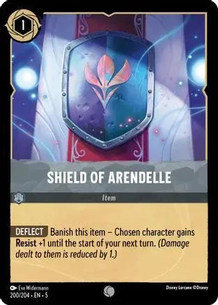 Shield of Arendelle (200/204) Cold Foil - Shimmering Skies - Emmett's ToyStop