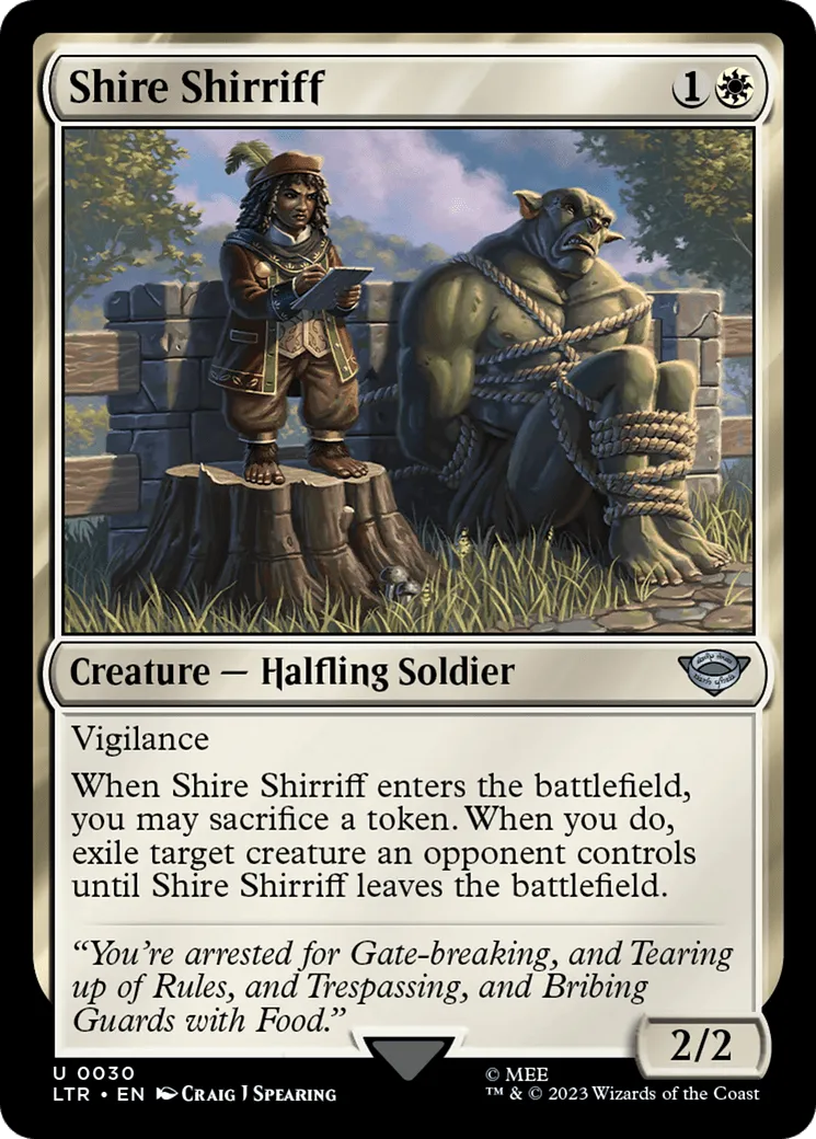 Shire Shirriff [The Lord of the Rings: Tales of Middle-Earth] - Emmett's ToyStop