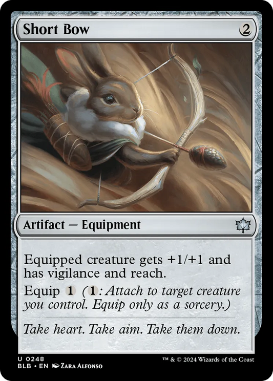 Short Bow (BLB-248) - [Bloomburrow] Foil - Emmett's ToyStop