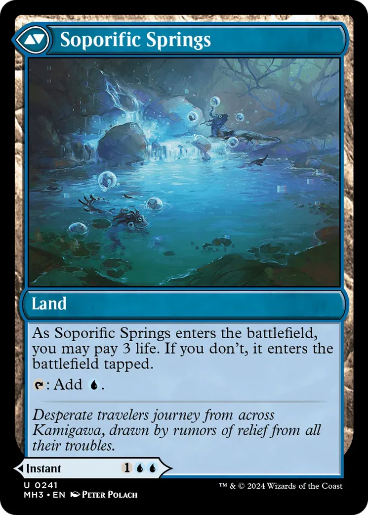 Sink into Stupor // Soporific Springs (MH3-241) - [Modern Horizons 3] - Emmett's ToyStop