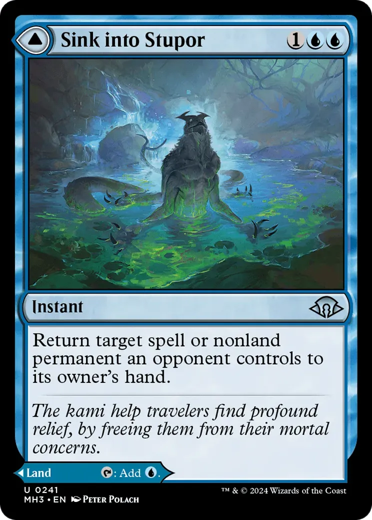 Sink into Stupor // Soporific Springs (MH3-241) - [Modern Horizons 3] - Emmett's ToyStop