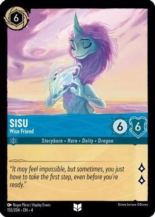 Sisu - Wise Friend (155/204) Cold Foil - Ursulas Return - Emmett's ToyStop