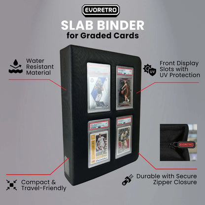 EVORETRO Slab Binder for Graded Cards