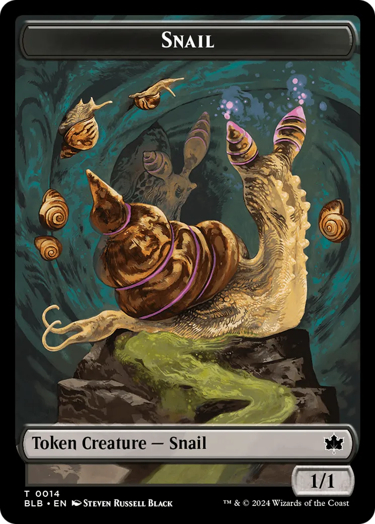 Snail (TBLB-014) - [Bloomburrow Tokens] Foil - Emmett's ToyStop