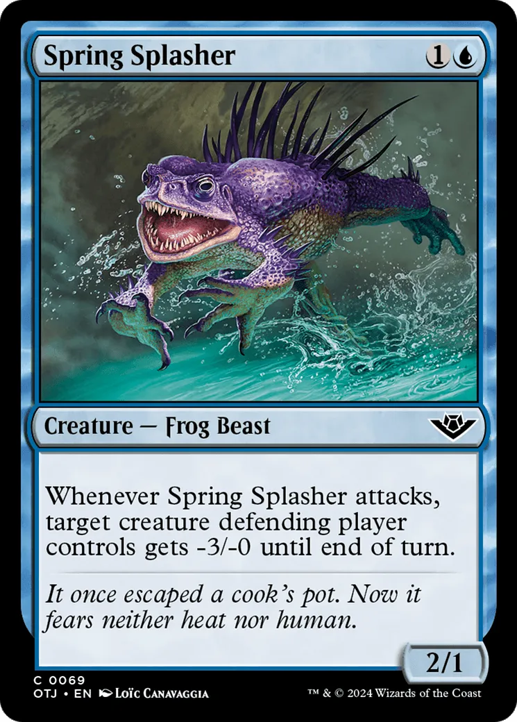 Spring Splasher (OTJ-069) - [Outlaws of Thunder Junction] Foil - Emmett's ToyStop