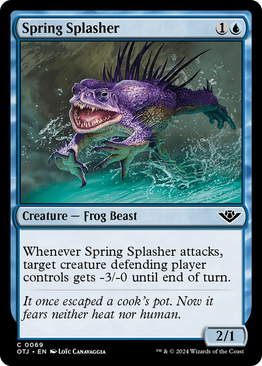 Spring Splasher (OTJ-069) - [Outlaws of Thunder Junction] Foil - Emmett's ToyStop