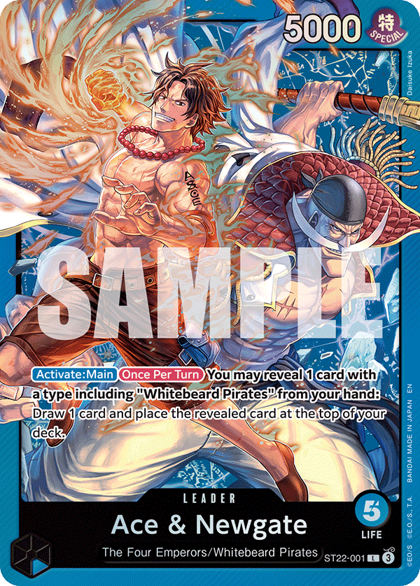 One Piece Starter Deck ST22 (Ace & Newgate)