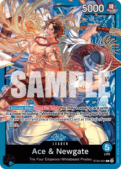 One Piece Starter Deck ST22 (Ace & Newgate)