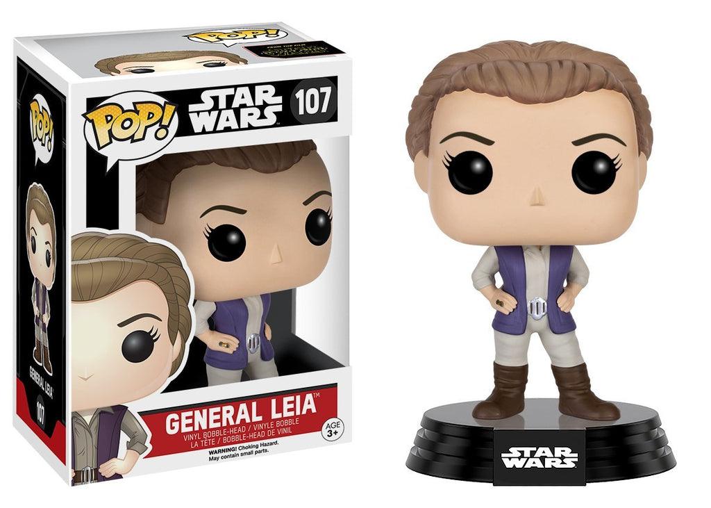 Star Wars General Leia Funko Pop! Vinyl Figure (Damaged Box) - Emmett's ToyStop