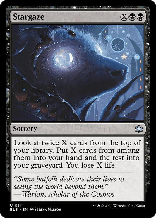 Stargaze (BLB-114) - [Bloomburrow] Foil - Emmett's ToyStop