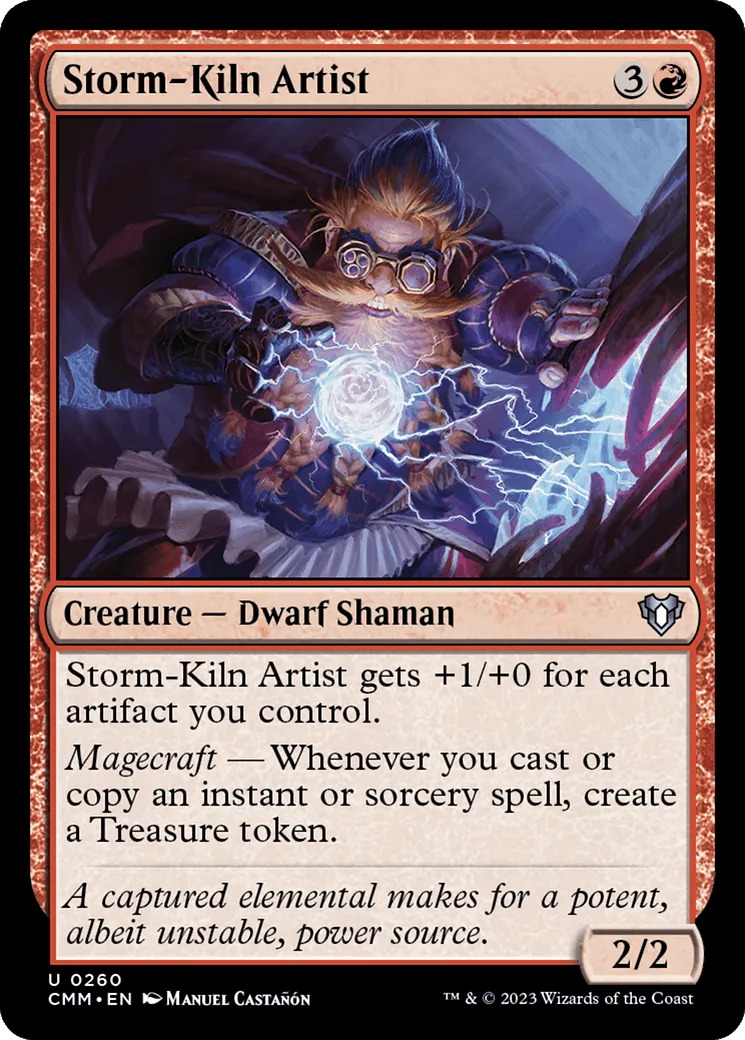 Storm-Kiln Artist [Commander Masters] - Emmett's ToyStop