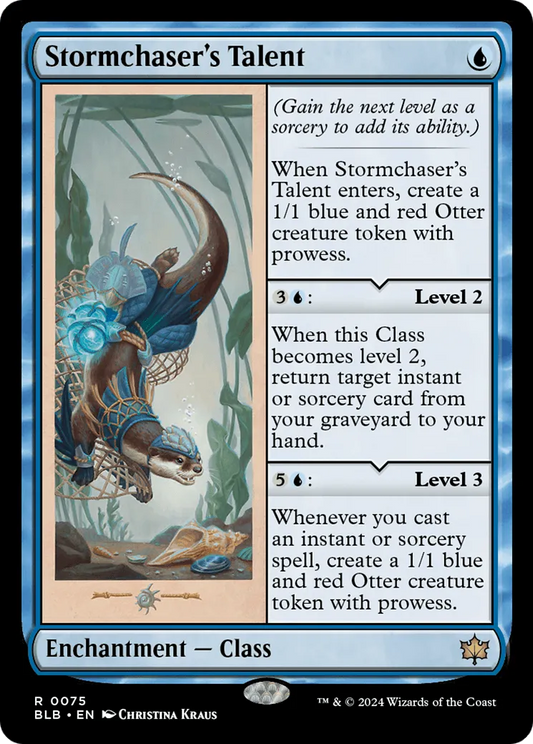 Stormchaser's Talent (BLB-075) - [Bloomburrow] Foil - Emmett's ToyStop