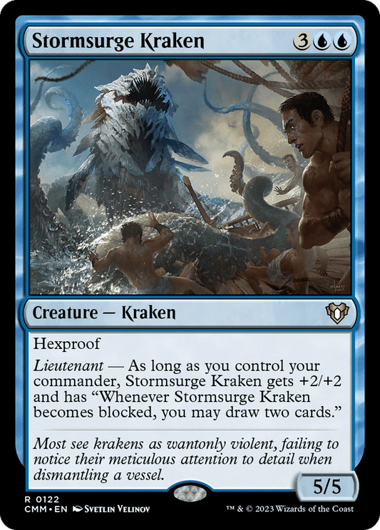 Stormsurge Kraken [Commander Masters] - Emmett's ToyStop