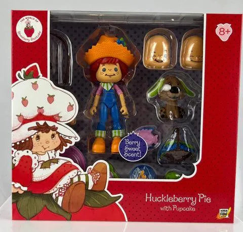 Strawberry Shortcake Wave 1 Huckleberry Pie and Pupcake Action Figure - Emmett's ToyStop